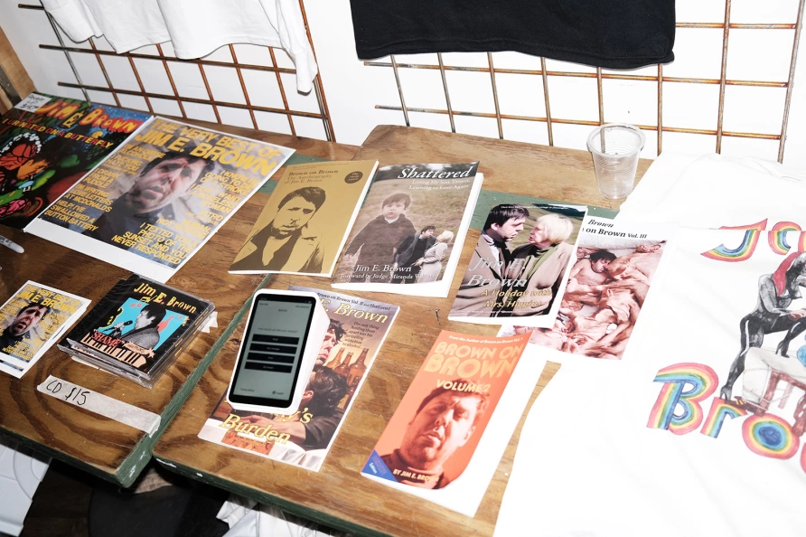 Jim E. Brown at Trans Pecos