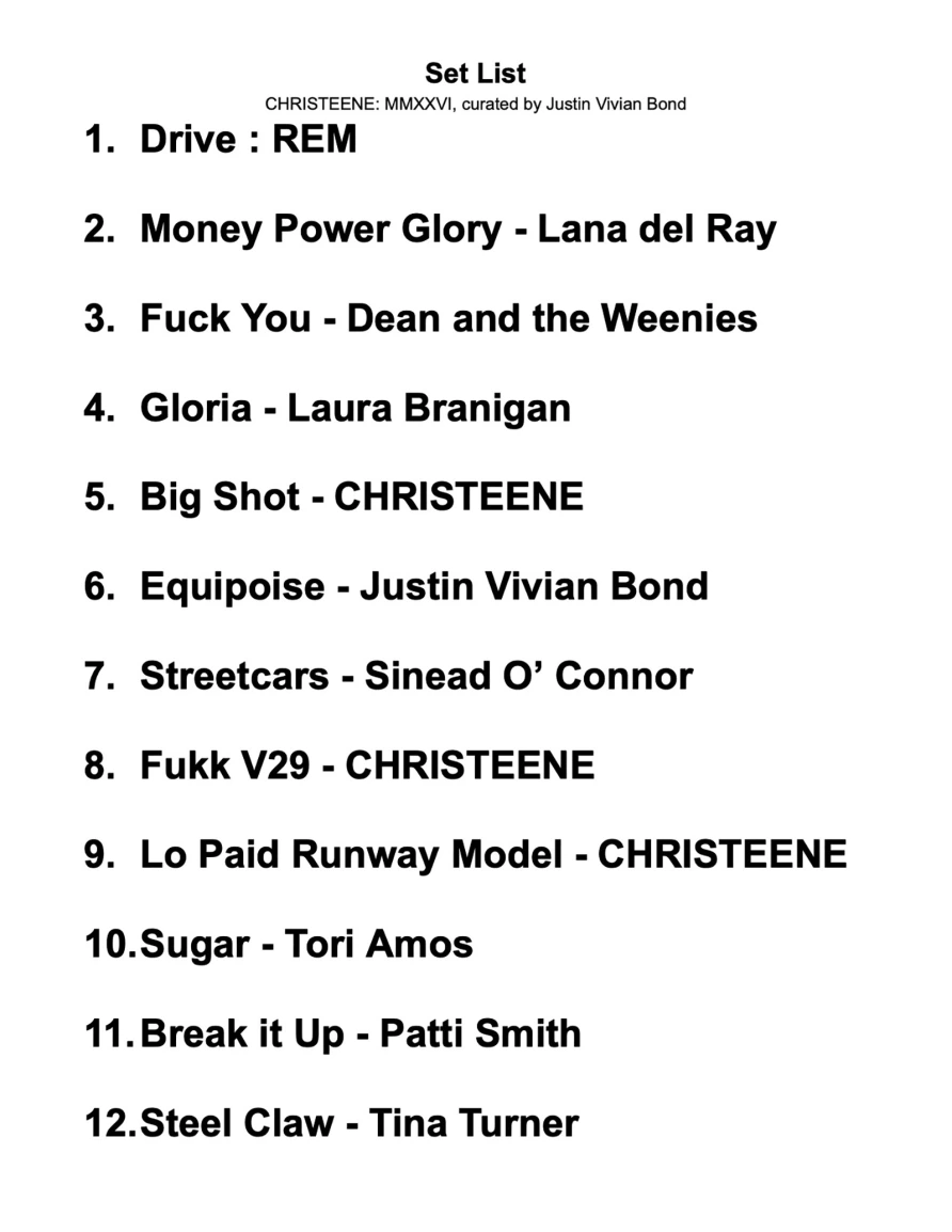 CHRISTEENE at Joe's Pub