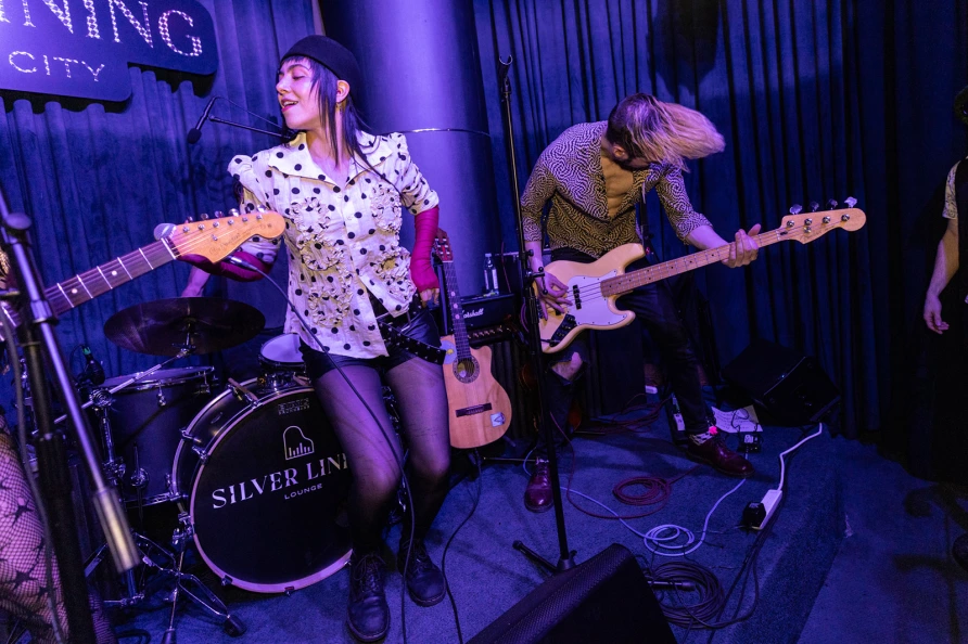 Puzzled Panther at Silver Lining Lounge