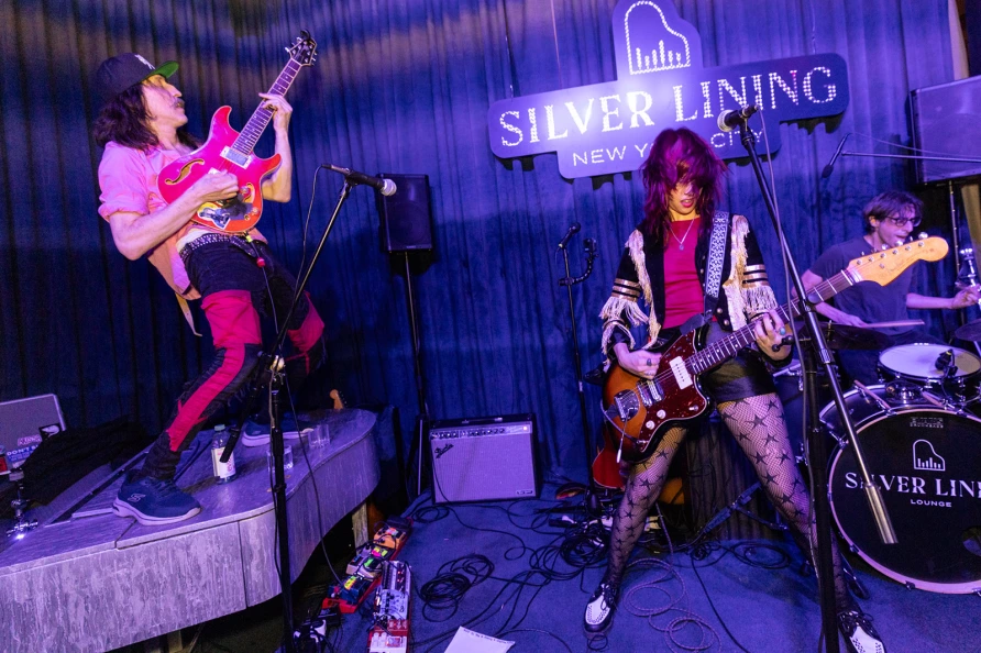 Puzzled Panther at Silver Lining Lounge