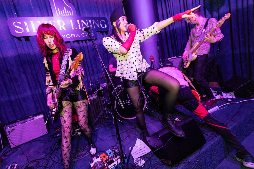 Puzzled Panther at Silver Lining Lounge