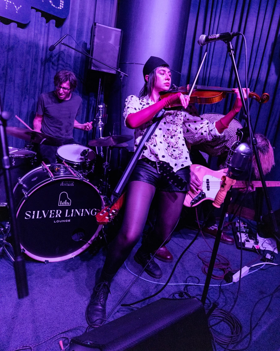 Puzzled Panther at Silver Lining Lounge