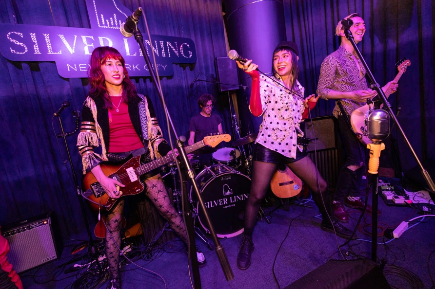 Puzzled Panther at Silver Lining Lounge