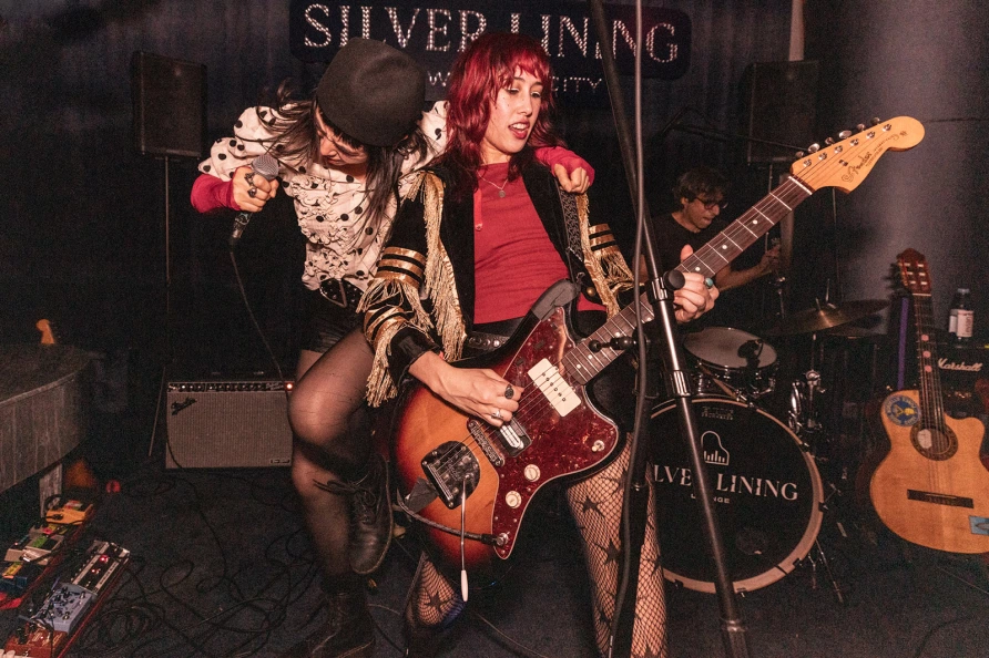 Puzzled Panther at Silver Lining Lounge