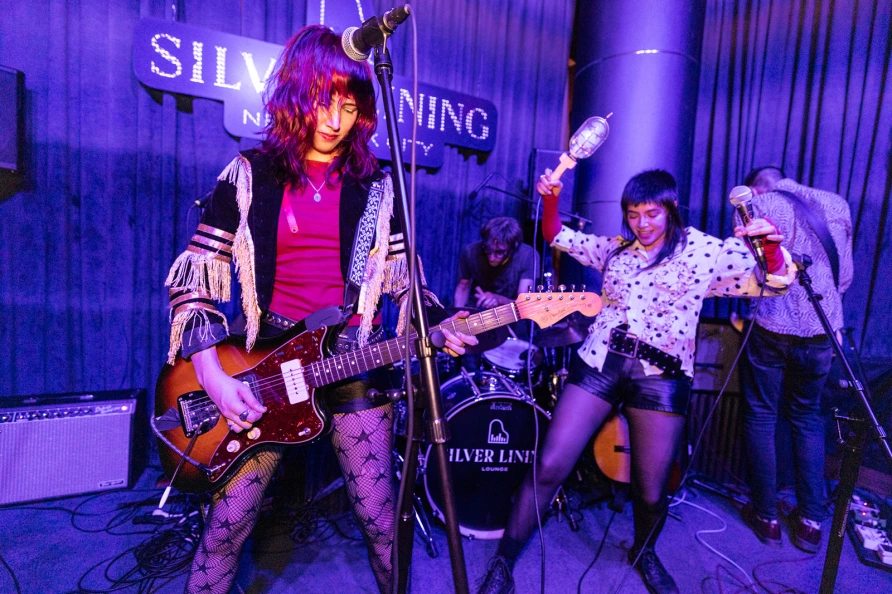 Puzzled Panther at Silver Lining Lounge