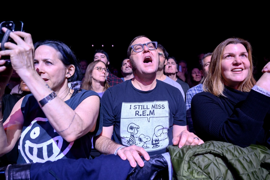 Michael Shannon & Jason Narducy at Brooklyn Steel