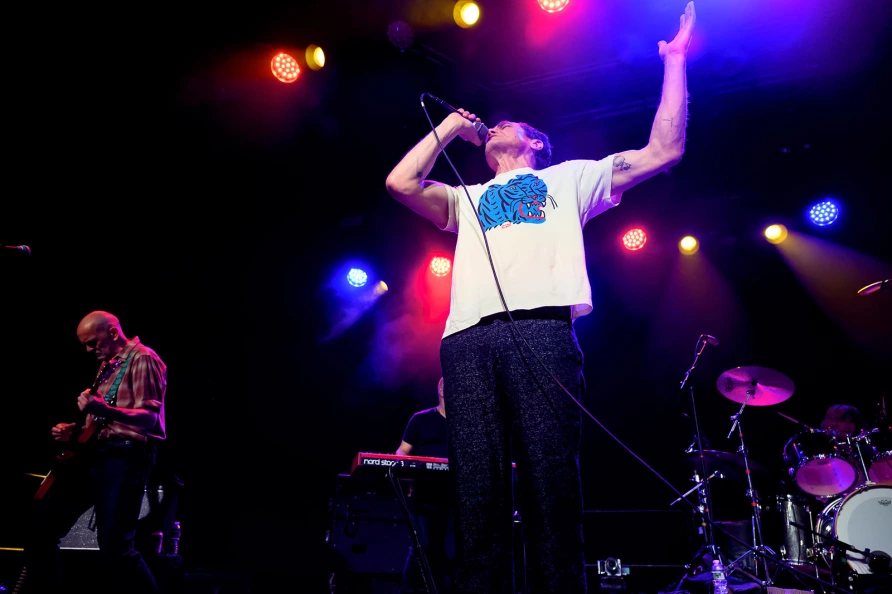 Michael Shannon & Jason Narducy at Brooklyn Steel