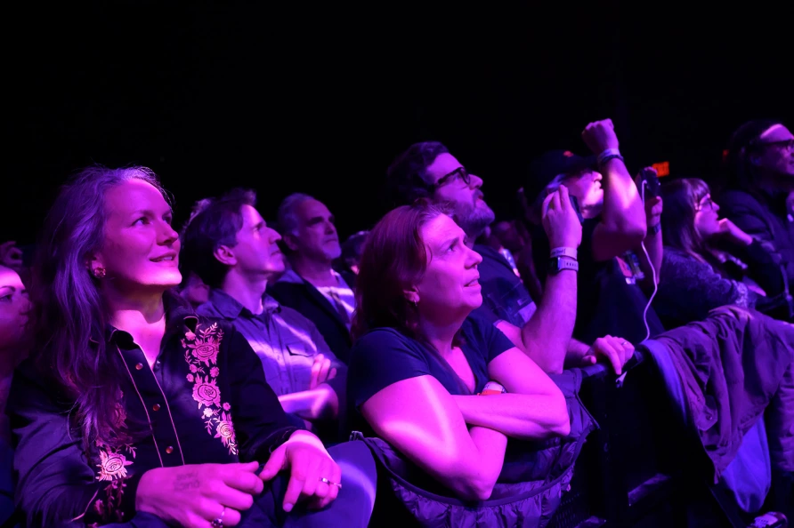 Michael Shannon & Jason Narducy at Brooklyn Steel