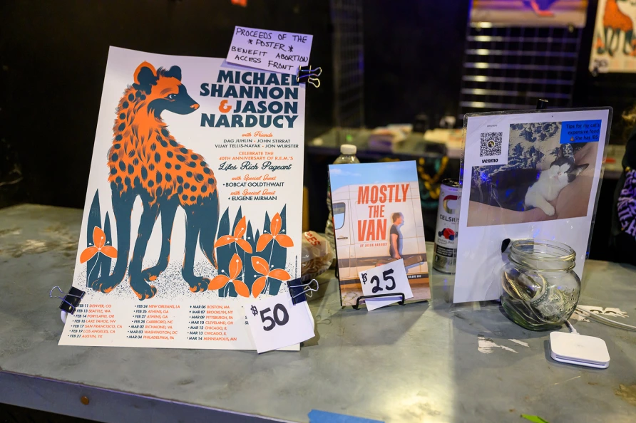 Michael Shannon & Jason Narducy at Brooklyn Steel