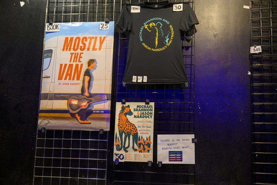 Michael Shannon & Jason Narducy at Brooklyn Steel