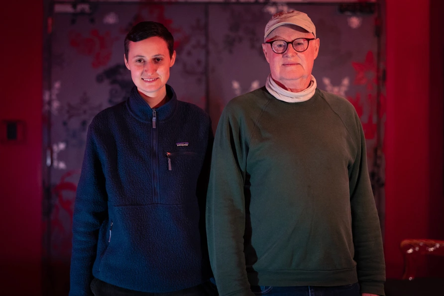 Dan and Peggy Reeder at Le Poisson Rouge