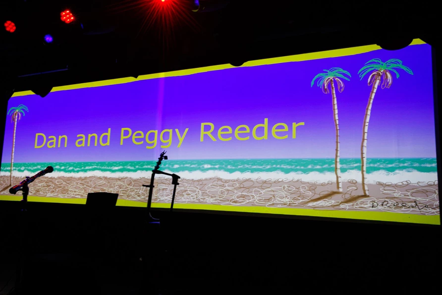 Dan and Peggy Reeder at Le Poisson Rouge