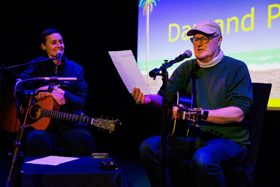 Dan and Peggy Reeder at Le Poisson Rouge