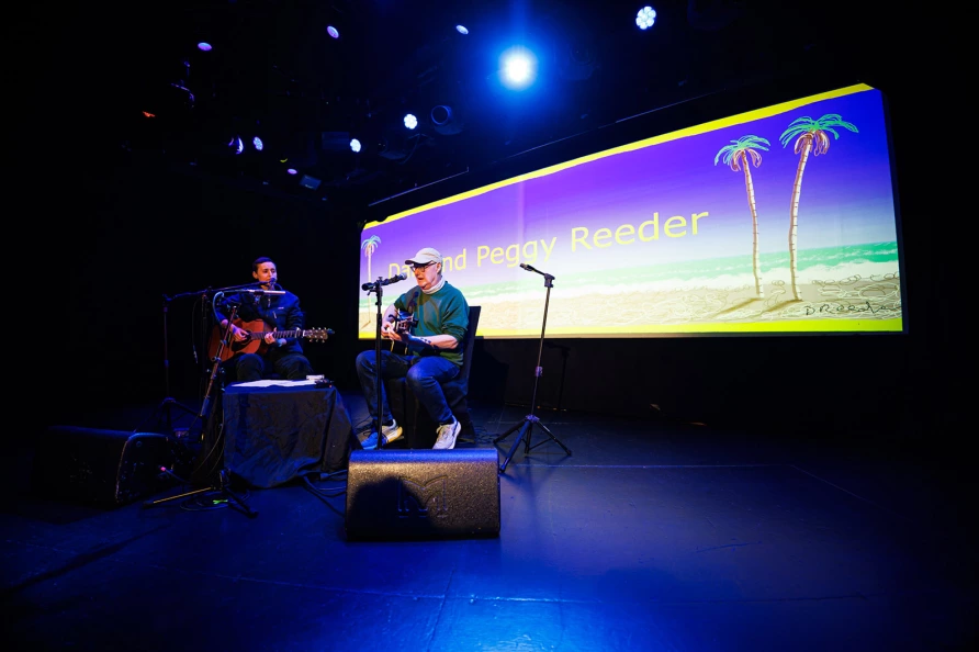 Dan and Peggy Reeder at Le Poisson Rouge
