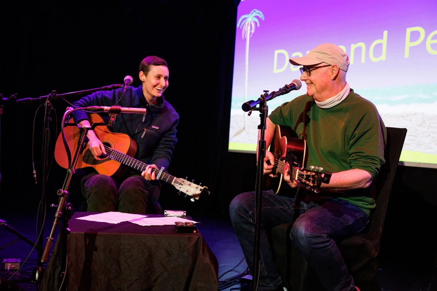 Dan and Peggy Reeder at Le Poisson Rouge