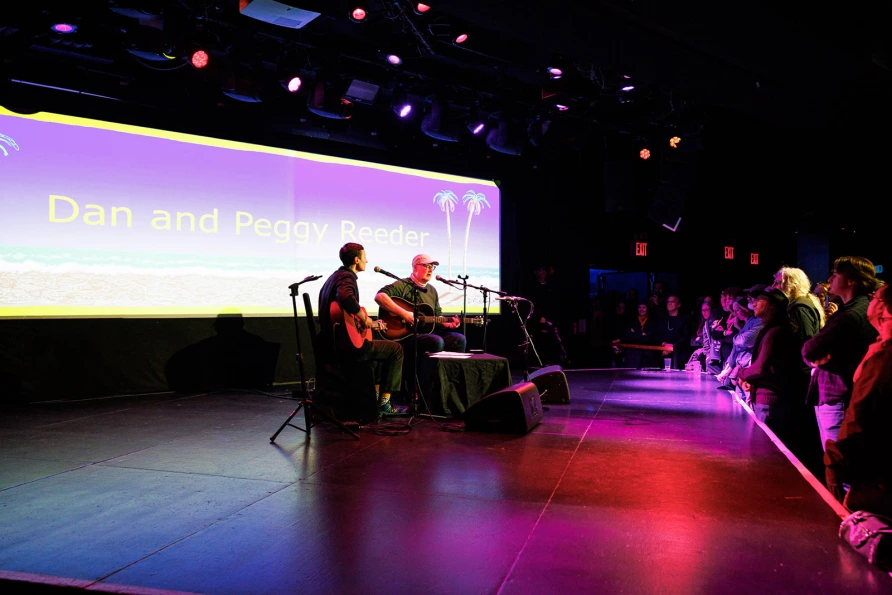 Dan and Peggy Reeder at Le Poisson Rouge