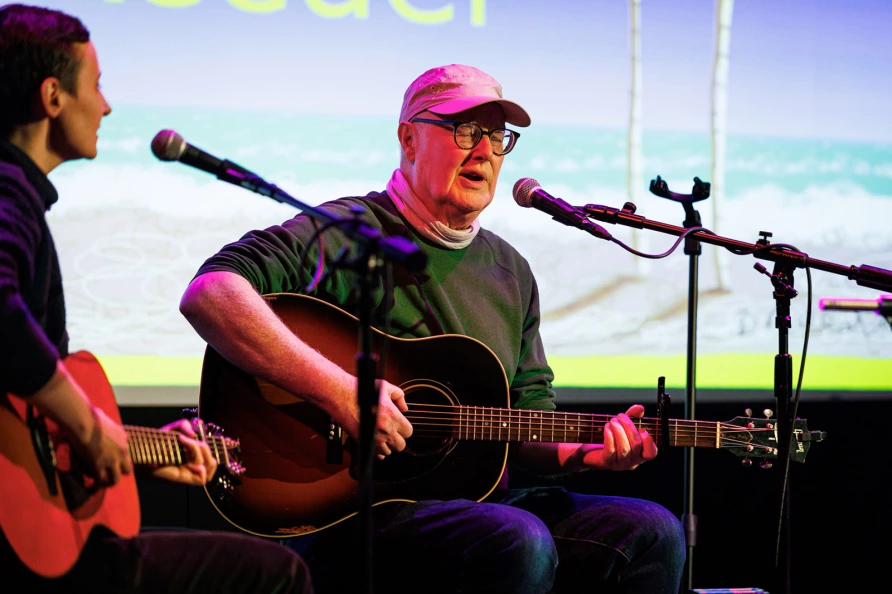 Dan and Peggy Reeder at Le Poisson Rouge