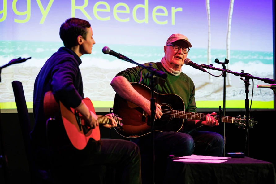 Dan and Peggy Reeder at Le Poisson Rouge