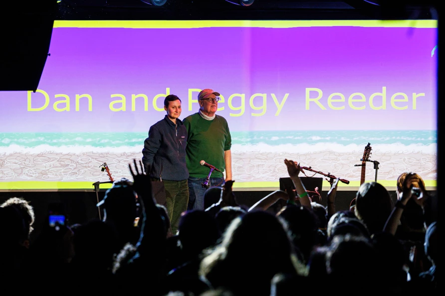 Dan and Peggy Reeder at Le Poisson Rouge