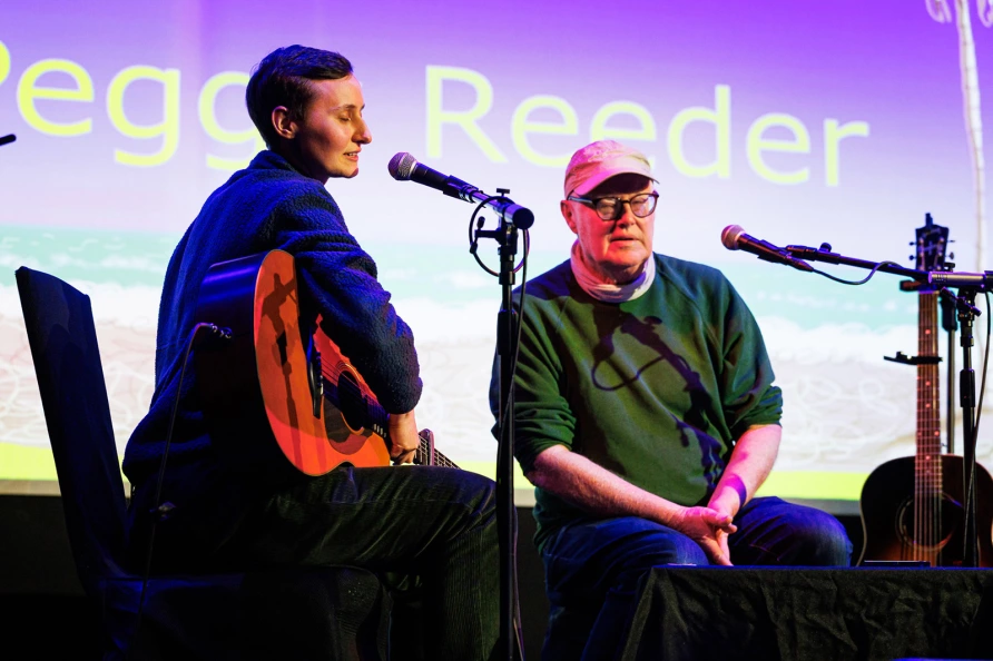 Dan and Peggy Reeder at Le Poisson Rouge