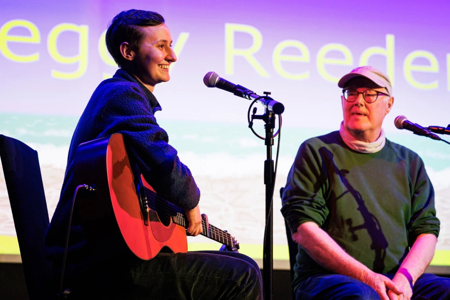 Dan and Peggy Reeder at Le Poisson Rouge
