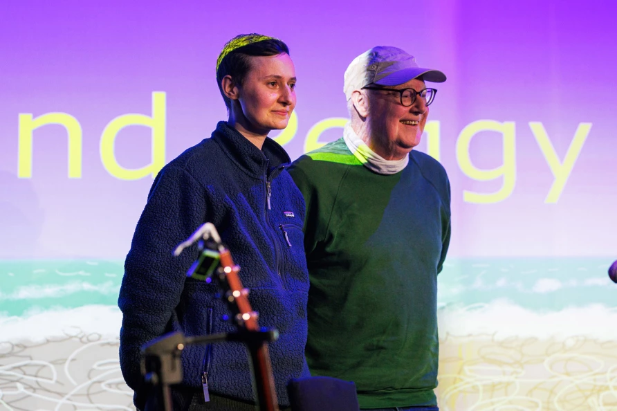 Dan and Peggy Reeder at Le Poisson Rouge