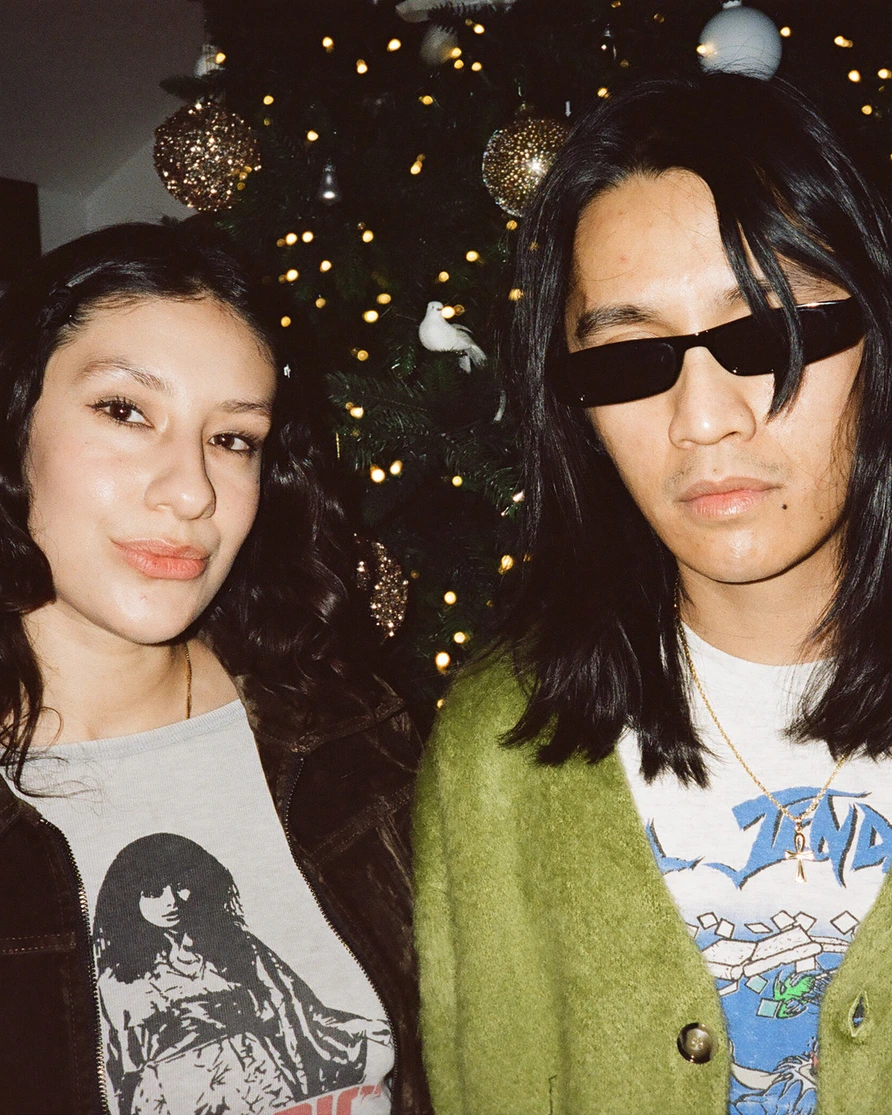 Eyedress and his wife Elvia