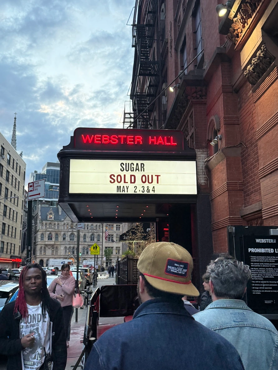 Sugar @ Webster Hall Night 1