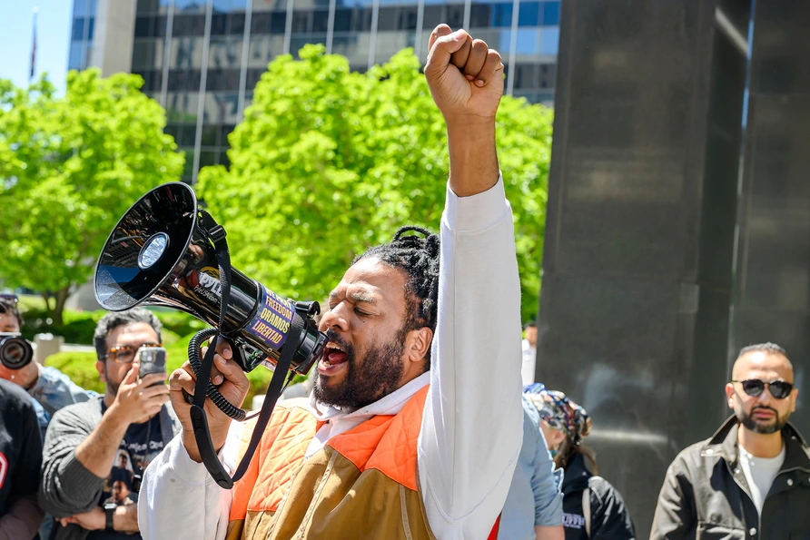 Hands of NYC Rally at 26 Federal Plaza