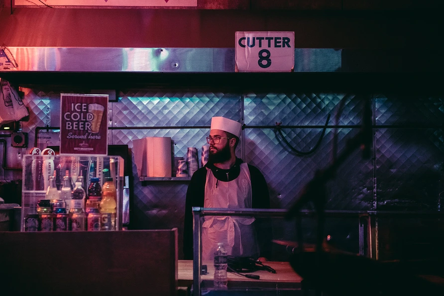 Action Bronson at Katz Deli