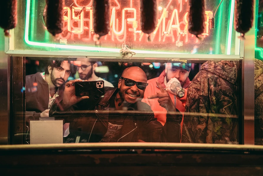 Action Bronson at Katz Deli