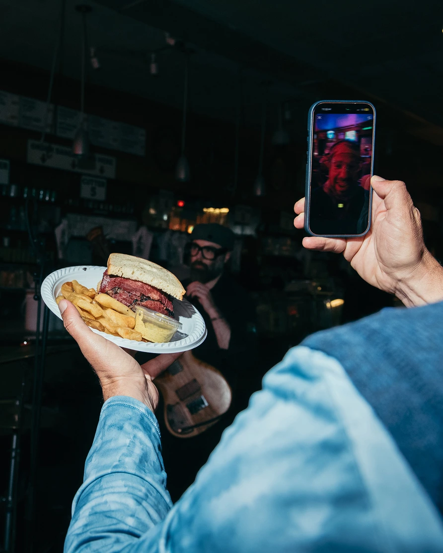 Action Bronson at Katz Deli