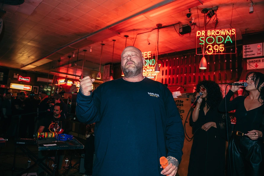 Action Bronson at Katz Deli