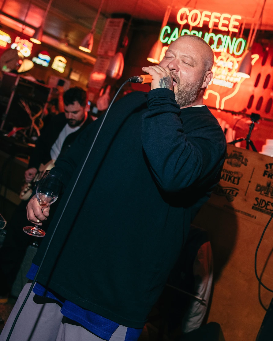 Action Bronson at Katz Deli