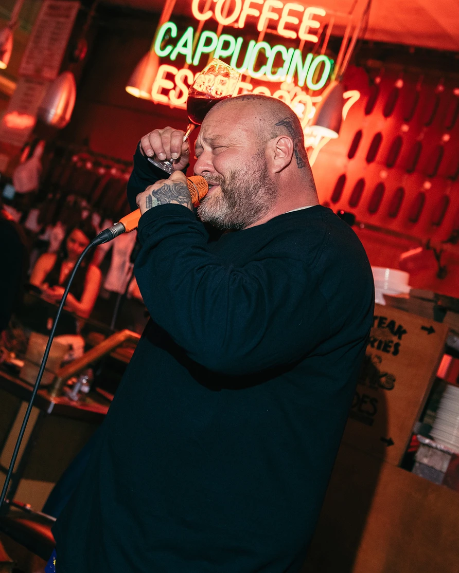 Action Bronson at Katz Deli