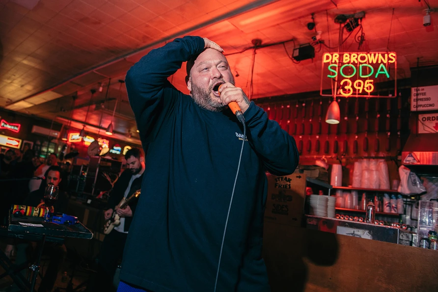 Action Bronson at Katz Deli