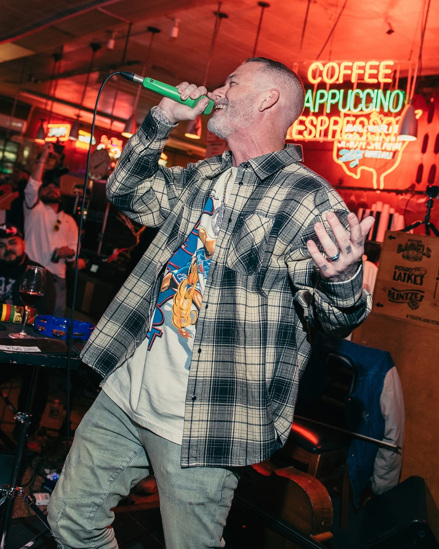 Action Bronson at Katz Deli