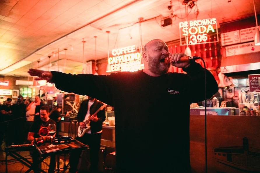 Action Bronson at Katz Deli
