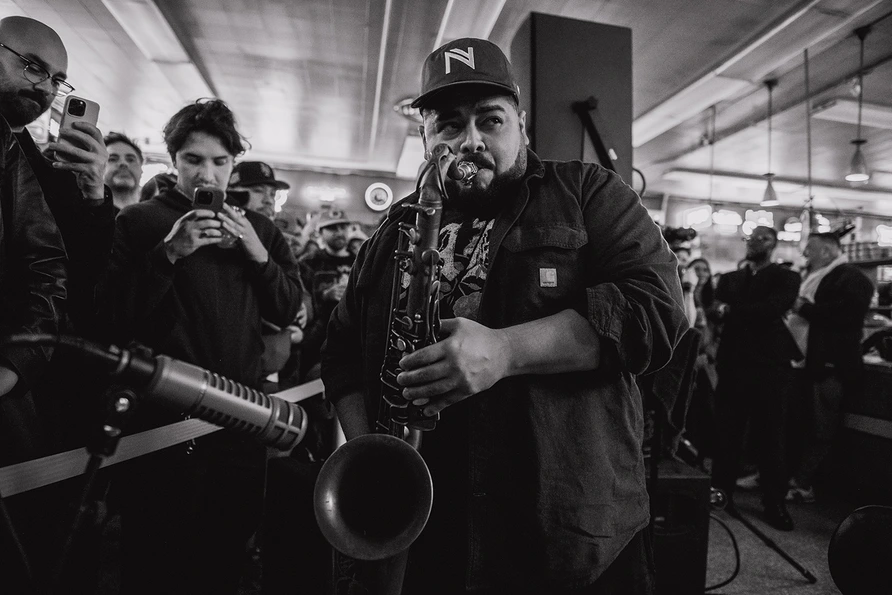 Action Bronson at Katz Deli
