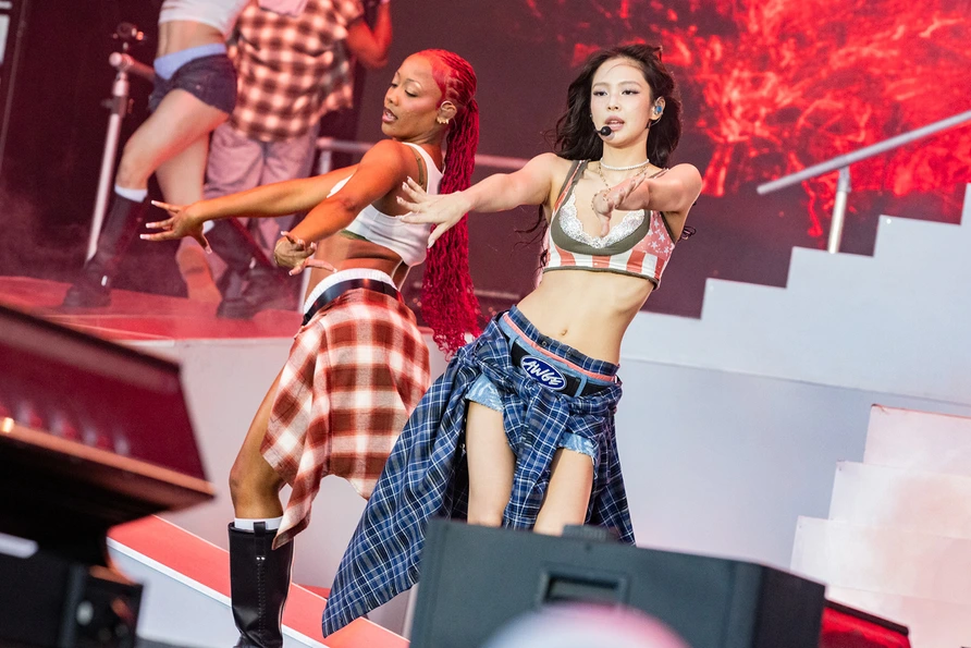 Jennie at Governors Ball 2026