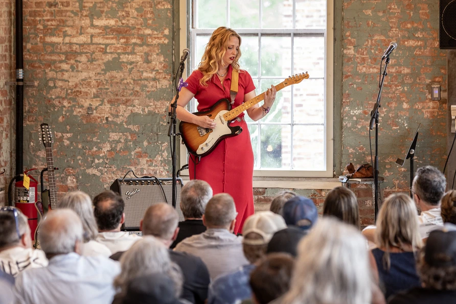 Elizabeth Moen at Solid Sound 2026 at Mass MoCA