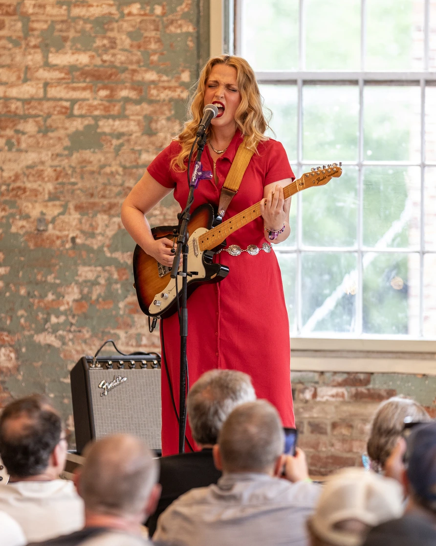 Elizabeth Moen at Solid Sound 2026 at Mass MoCA
