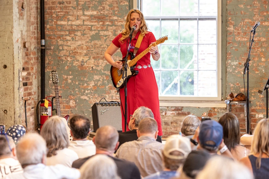 Elizabeth Moen at Solid Sound 2026 at Mass MoCA