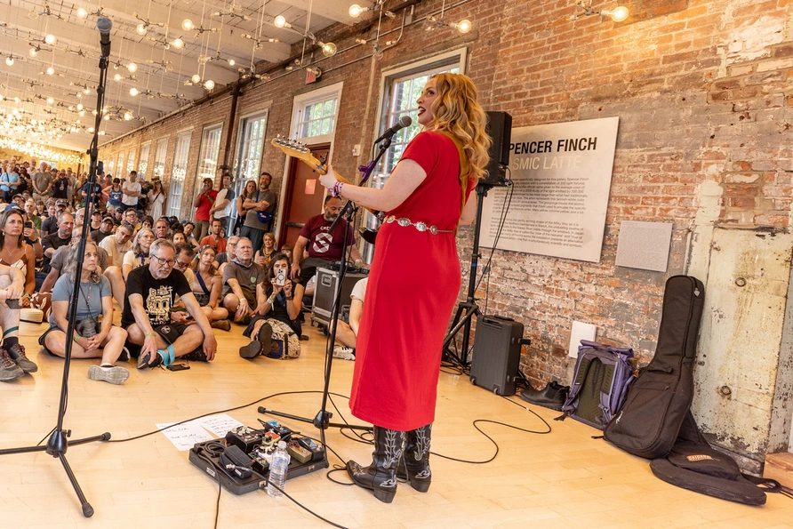 Elizabeth Moen at Solid Sound 2026 at Mass MoCA