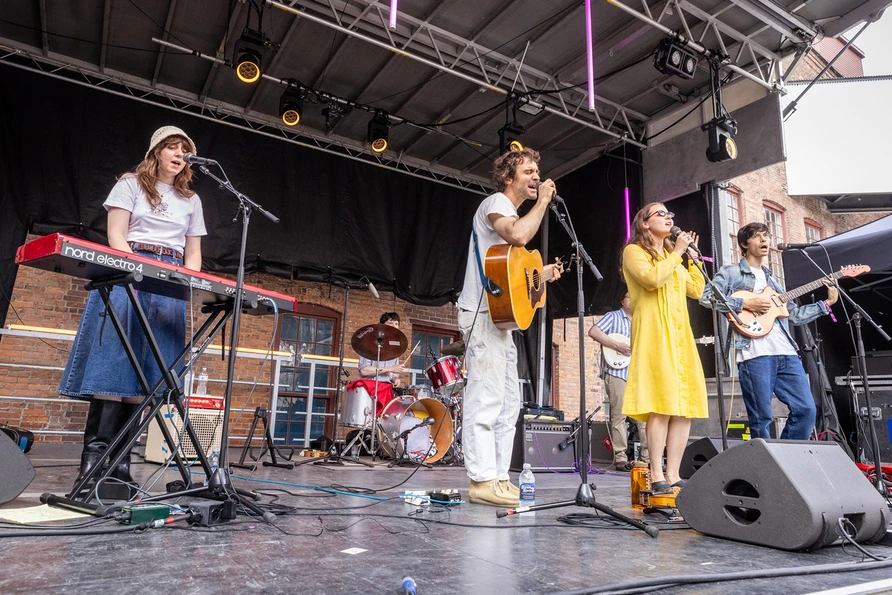 Sam & Louise Sullivan at Solid Sound 2026 at Mass MoCA