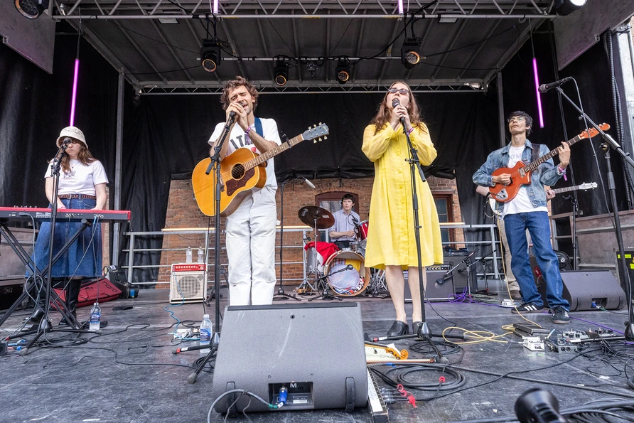 Sam & Louise Sullivan at Solid Sound 2026 at Mass MoCA