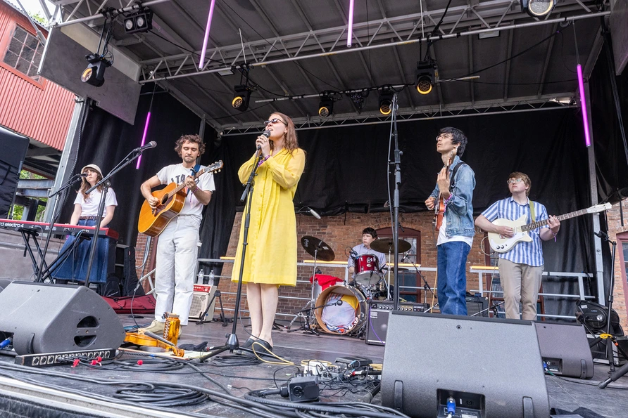 Sam & Louise Sullivan at Solid Sound 2026 at Mass MoCA