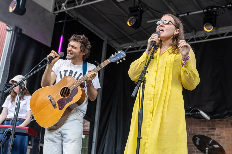 Sam & Louise Sullivan at Solid Sound 2026 at Mass MoCA