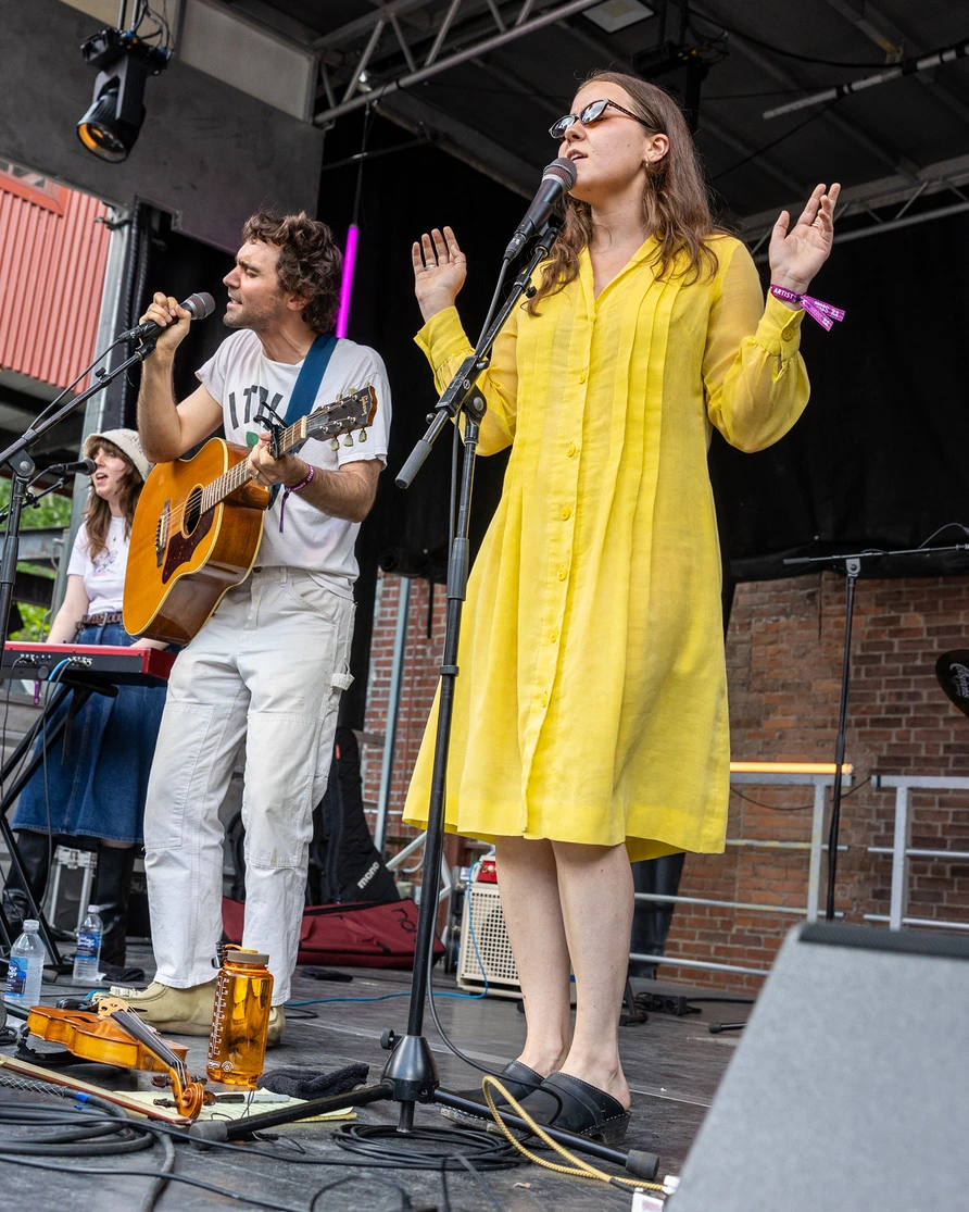 Sam & Louise Sullivan at Solid Sound 2026 at Mass MoCA