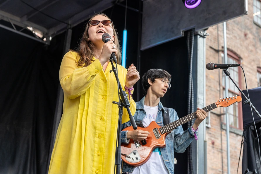 Sam & Louise Sullivan at Solid Sound 2026 at Mass MoCA